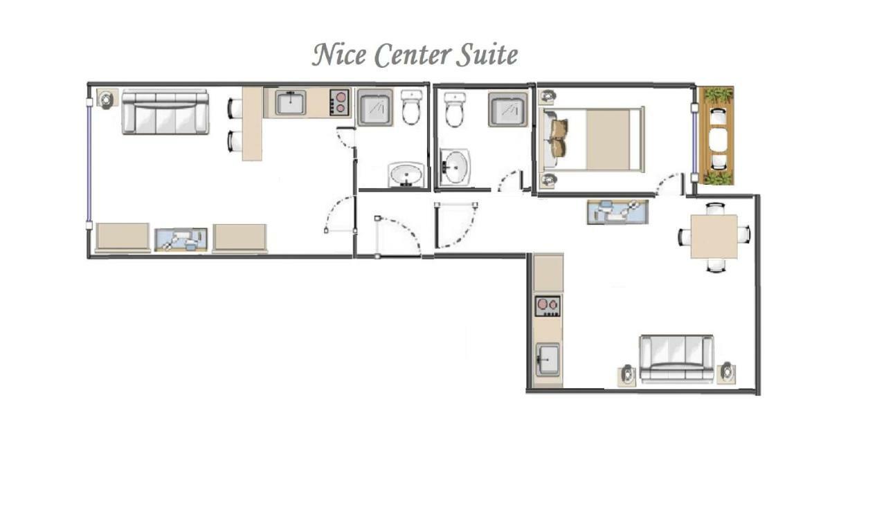 Nice Centre Flat - Modern, Quiet And Brand New Exterior photo